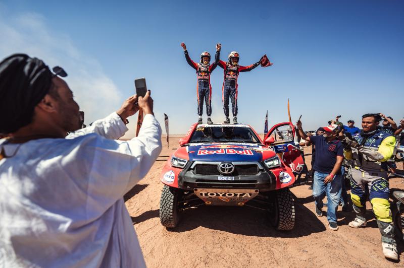 Victory in Morocco for TOYOTA GAZOO Racing as Nasser and Mathieu take historic win